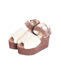 merry jenny | Fur厚底サンダル(シューズ)