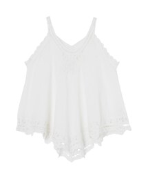 Ungrid | バテンレースコンビキャミ(トップス)