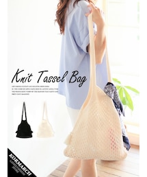 KORMARCH | 夏ニットタッセルバッグ(ショルダーバッグ)