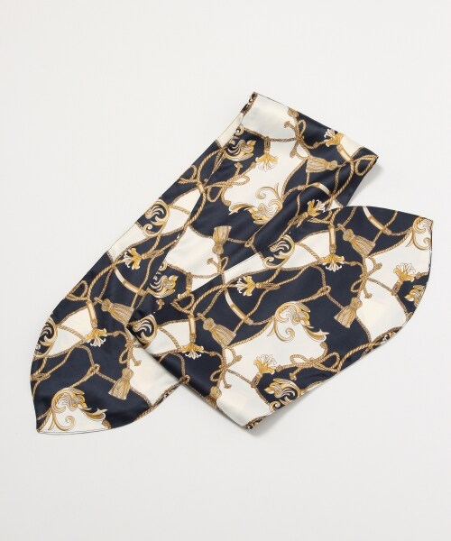 Heather（ヘザー）の「チェーンスカーフツキタックパンツ（パンツ・オフホワイト/ブラック/ベージュ・FREE）」の11枚目の写真