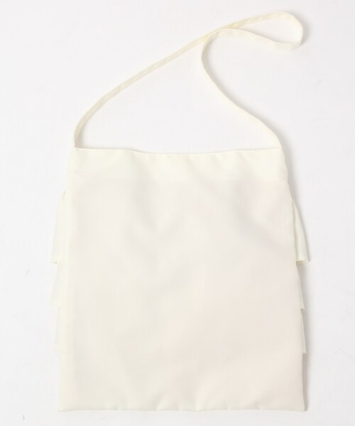 Heather（ヘザー）の「フリルショルダー（バッグ・アイボリー/ブラック/ピンク・ONE SIZE）」の6枚目の写真