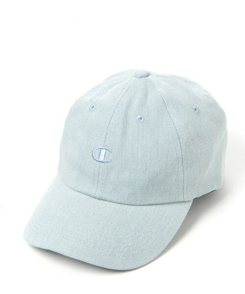 niko and...（ニコアンド）の「MEN'S Champion（チャンピオン）ロゴキャップ（帽子・ホワイト/ブラック/ピンク/ベージュ/ブルー/サックス・F）」の5枚目の写真