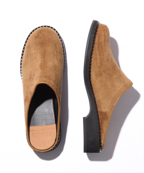 RAGEBLUE（レイジブルー）の「フェイクスウェードサボ（シューズ・ブラック/ベージュ/ブラウン・M(26~27)/L(27~28)）」の3枚目の写真