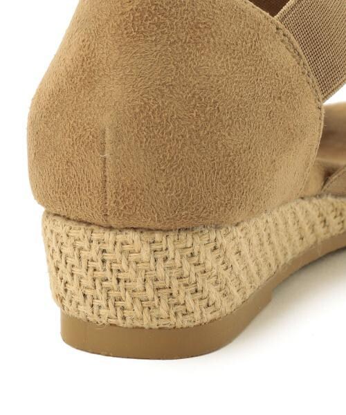 RAY CASSIN（レイカズン）の「フィットクロスサンダル（シューズ・レディース・ブラック/ネイビー/ベージュ・S/M/L）」の7枚目の写真