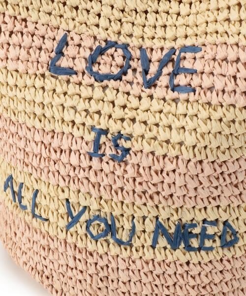 RAY CASSIN(レイカズン)の「ボーダーくり手トートバッグ(バッグ・レディース・サックス/ネイビー/ピンク/イエロー・FREE)」の9枚目の写真