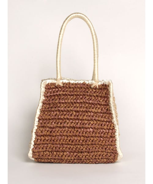 31 Sons de mode（トランテアン　ソン　ドゥ　モード）の「★新作★配色かごバッグ（バッグ・レディース・ベージュ/ブラック・フリー）」の6枚目の写真