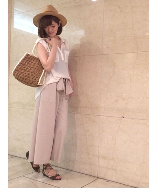 31 Sons de mode（トランテアン　ソン　ドゥ　モード）の「★新作★配色かごバッグ（バッグ・レディース・ベージュ/ブラック・フリー）」の4枚目の写真