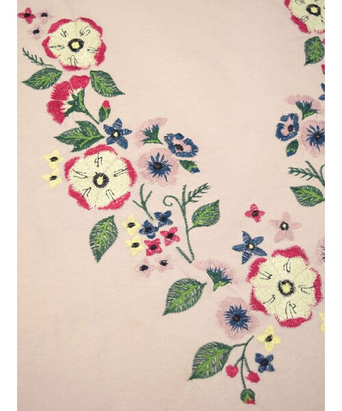 w closet（ダブルクローゼット）の「刺繍入りロングプルオーバー（トップス・レディース・Sグレー/ラベンダー/スミクロ・FREE）」の10枚目の写真