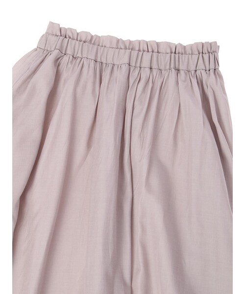 w closet（ダブルクローゼット）の「サテンロングスカート（スカート・レディース・グレー/ピンク/カーキ・FREE）」の7枚目の写真