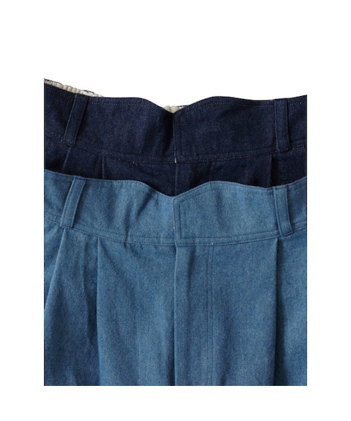 an another angelus(アンアナザーアンジェラス)の「デニムワイドパンツ/an another angelus(デニムパンツ・レディース・その他)」の3枚目の写真