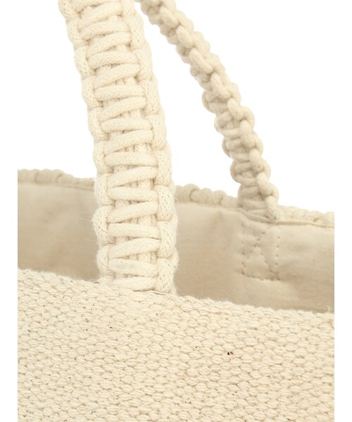 Ungrid（アングリッド）の「マクラメトートBAG（バッグ・レディース・オフホワイト・F）」の7枚目の写真