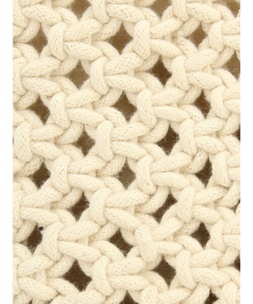 Ungrid（アングリッド）の「マクラメトートBAG（バッグ・レディース・オフホワイト・F）」の11枚目の写真