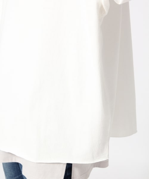 HARE(ハレ)の「ワイドスリーブカットソー(トップス・オフホワイト/ブラック/ベージュ・S/M)」の12枚目の写真