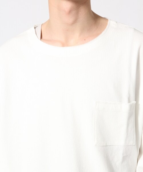 HARE(ハレ)の「ワイドスリーブカットソー(トップス・オフホワイト/ブラック/ベージュ・S/M)」の10枚目の写真