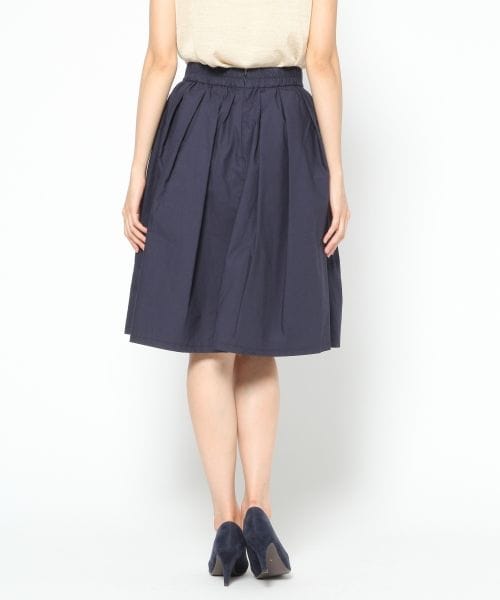 BLISS POINT（ブリスポイント）の「タイプライターG/スカート60（スカート・ベージュ/ブラウン/ネイビー/マルチボーダー・M/L）」の7枚目の写真