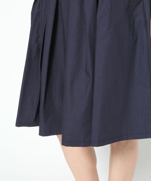 BLISS POINT（ブリスポイント）の「タイプライターG/スカート60（スカート・ベージュ/ブラウン/ネイビー/マルチボーダー・M/L）」の10枚目の写真