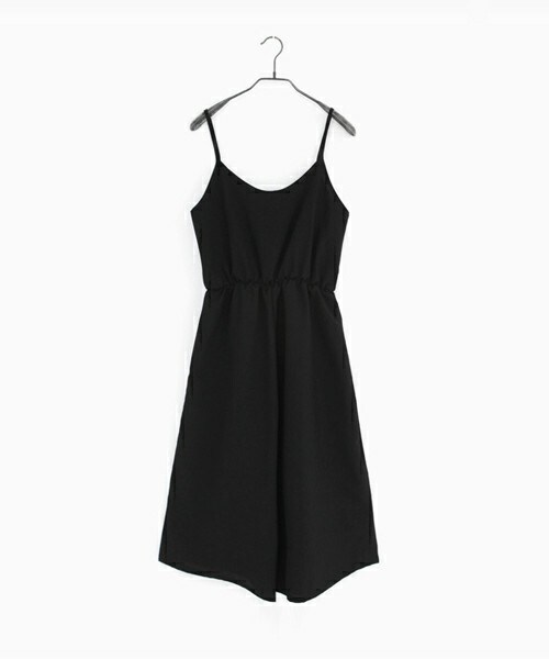 DHOLIC（ディーホリック）の「ウエストゴムワイドレッグジャンプスーツ（つなぎ/オールインワン・レディース・ピンク/ブラック/ディープグリーン/ダークレッド/ネイビー・FREE）」の2枚目の写真