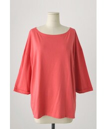 imvely | ロールアップボートネックカットソー(Tシャツ/カットソー)