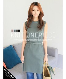 KORMARCH | ニットノースリワンピース(ワンピース)