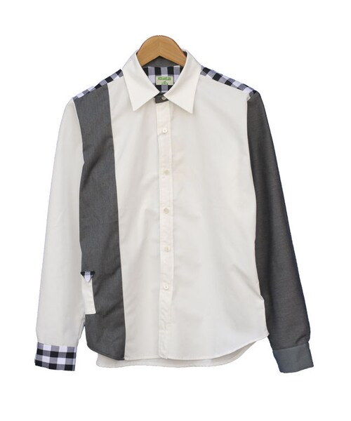 NIRAME.CO（ニラメッコ）の「底辺×高さ÷2＝シャツ（シャツ/ブラウス・メンズ・その他）」の7枚目の写真