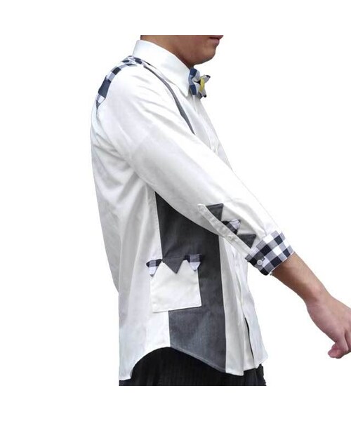 NIRAME.CO（ニラメッコ）の「底辺×高さ÷2＝シャツ（シャツ/ブラウス・メンズ・その他）」の9枚目の写真