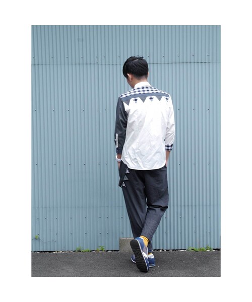 NIRAME.CO（ニラメッコ）の「底辺×高さ÷2＝シャツ（シャツ/ブラウス・メンズ・その他）」の3枚目の写真