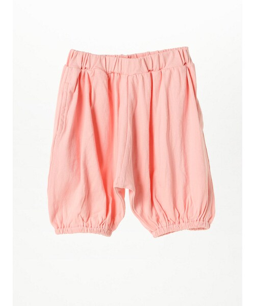 koe(コエ)の「ボリュームバルーンパンツ(パンツ・キッズ・杢グレー/ピンク/ライトイエロー/ミント/ライトグリーン/ライトブルー/ネイビー・95/100/110/120/130)」の6枚目の写真