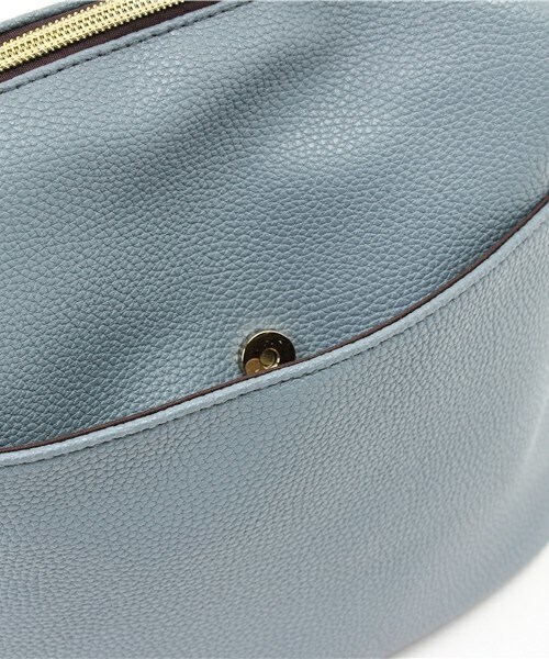 INTERPLANET WINGS（インタープラネットウィング）の「カラー合皮バッグ（トートバッグ・レディース・アイボリー/グリーン/ブルー/オレンジ・FREE）」の9枚目の写真