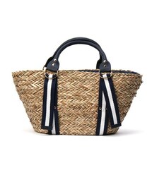 INTERPLANET WINGS | PUハンドルシーグラスバッグ(かごバッグ)