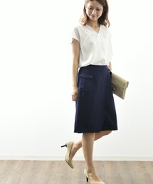 actuel | カシュクールベルト付フレアPT(その他パンツ)