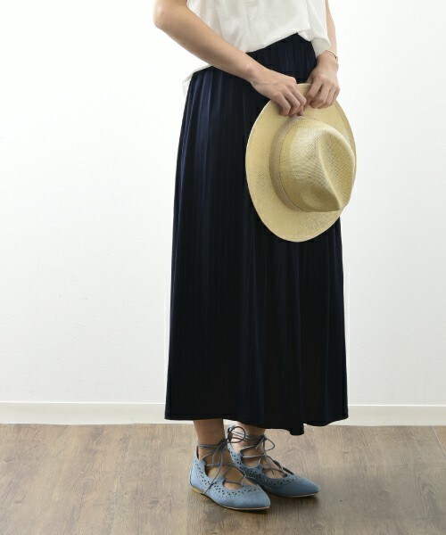 actuel（アクチュエル）の「エスパンディワイドパンツ（その他パンツ・レディース・ブラック/ブラック系その他/ブルー系その他・FREE）」の5枚目の写真