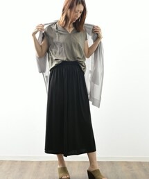 actuel | エスパンディワイドパンツ(その他パンツ)