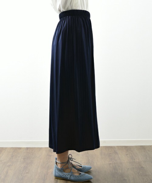 actuel（アクチュエル）の「エスパンディワイドパンツ（その他パンツ・レディース・ブラック/ブラック系その他/ブルー系その他・FREE）」の6枚目の写真