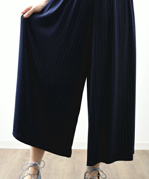 actuel（アクチュエル）の「エスパンディワイドパンツ（その他パンツ・レディース・ブラック/ブラック系その他/ブルー系その他・FREE）」の10枚目の写真