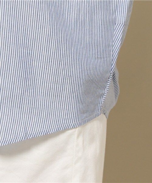 INTERPLANET（インタープラネット）の「スキッパーシャツ（シャツ/ブラウス・レディース・オフホワイト/ブルー/イエロー・FREE）」の9枚目の写真