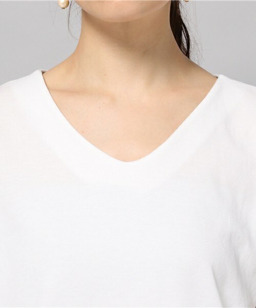 anana（アナナ）の「【anana】ドロスト裏毛プルオーバー（Tシャツ/カットソー・レディース・オフホワイト/グレー/ネイビー・FREE）」の7枚目の写真