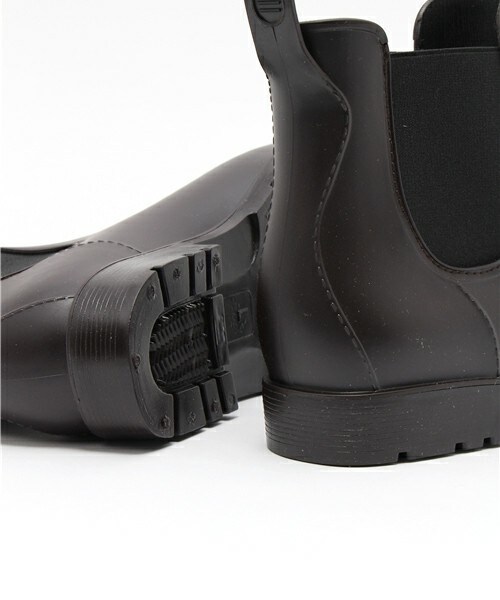 Wpc.（ダブリュピーシー）の「【w.p.c】サイドゴアレインブーツ（レインシューズ・レディース・ブラック/ブラウン・23.0cm/24.0cm）」の9枚目の写真