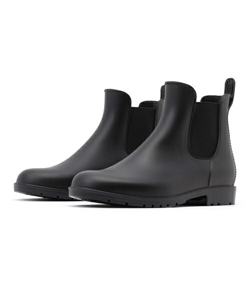 Wpc.（ダブリュピーシー）の「【w.p.c】サイドゴアレインブーツ（レインシューズ・レディース・ブラック/ブラウン・23.0cm/24.0cm）」の2枚目の写真