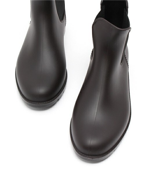 Wpc.（ダブリュピーシー）の「【w.p.c】サイドゴアレインブーツ（レインシューズ・レディース・ブラック/ブラウン・23.0cm/24.0cm）」の6枚目の写真