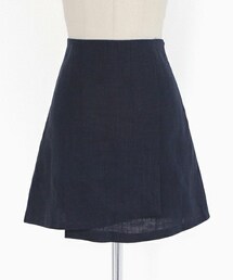 DHOLIC | リネン素材フレアラップスカート(スカート)
