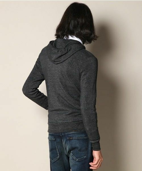 ALTERNATIVE APPAREL(オルタナティブアパレル)の「【ALTERNATIVE APPAREL】ROCKY FLEECE ZIP HOODIE(パーカー・メンズ・グレー/チャコールグレー/ウッド/カーキ/モスグリーン/インディゴブルー/サックスブルー/ダークパープル/ライトピンク・4/5)」の11枚目の写真