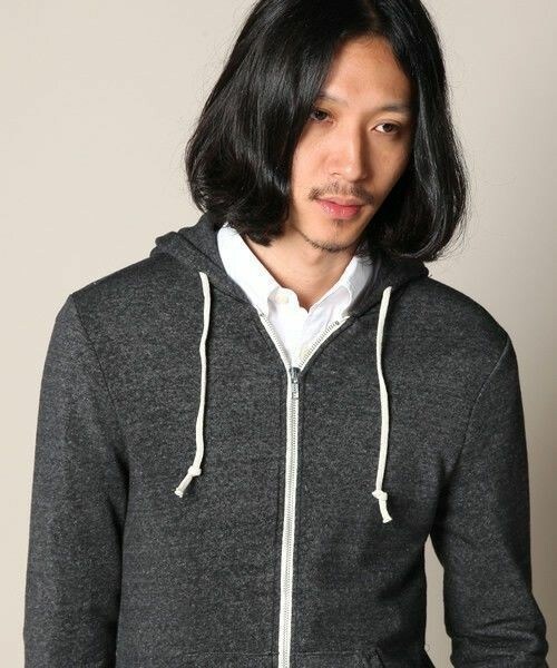 ALTERNATIVE APPAREL(オルタナティブアパレル)の「【ALTERNATIVE APPAREL】ROCKY FLEECE ZIP HOODIE(パーカー・メンズ・グレー/チャコールグレー/ウッド/カーキ/モスグリーン/インディゴブルー/サックスブルー/ダークパープル/ライトピンク・4/5)」の13枚目の写真