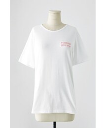 imvely | ピンクレタリングポイントTシャツ(Tシャツ/カットソー)