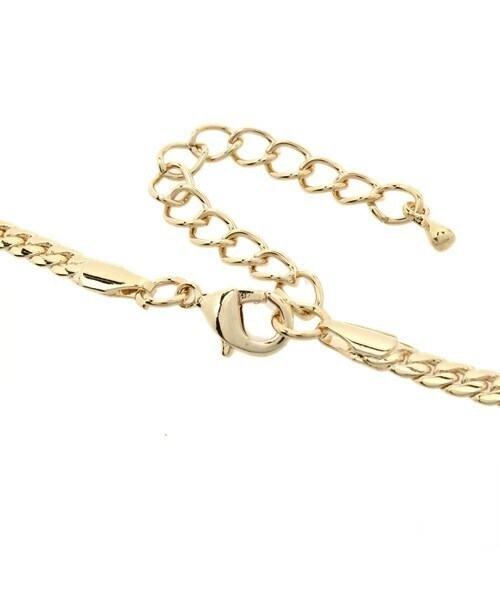 matelasse durer（マトラッセ デュレ）の「【matelasse durer】クリスタルデコネックレス（ネックレス・レディース・ブラック/イエロー/マルチ・FREE）」の5枚目の写真