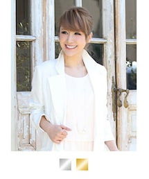 Rocotta by MOERY | Rocotta(ロコッタ) アシンメトリーパールネックレス(ネックレス)