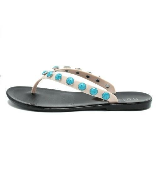 holster（ホルスター）の「【HOLSTER】トングサンダル（ビーチサンダル・レディース・ブラック/ミント・23.0cm/23.5cm）」の3枚目の写真