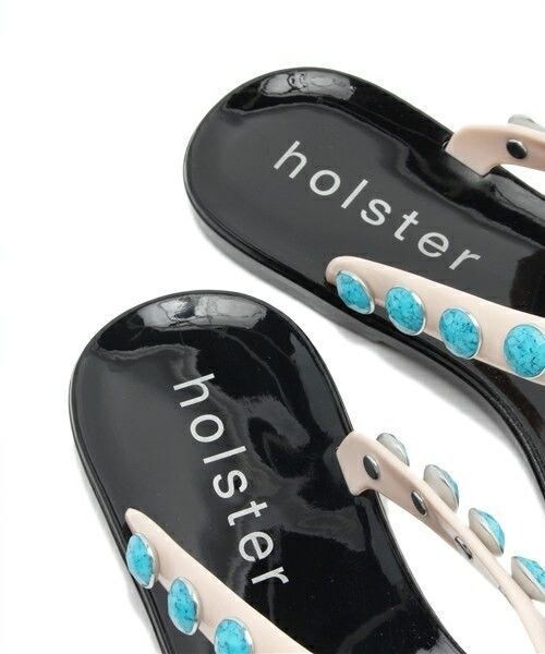 holster（ホルスター）の「【HOLSTER】トングサンダル（ビーチサンダル・レディース・ブラック/ミント・23.0cm/23.5cm）」の9枚目の写真