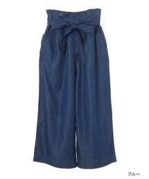 w closet | リボン付きデニムパンツ(パンツ)