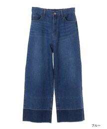 w closet | デニム裾加工パンツ(パンツ)