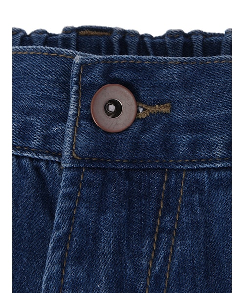 w closet（ダブルクローゼット）の「デニム裾加工パンツ（パンツ・レディース・サックス/ブルー・FREE）」の8枚目の写真